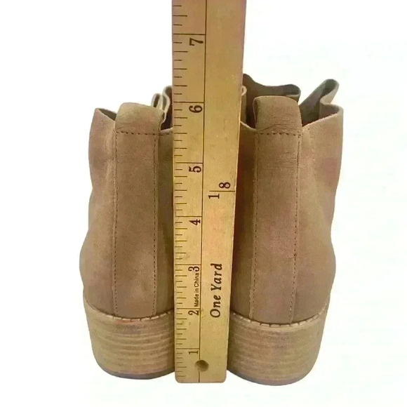 Eileen Fisher Women’s Tan Leather Pull On Ankle Boots Booties Shoes Size 10 - Picture 9 of 11